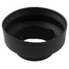 55mm 3-Stage 3 in1 Collapsible Rubber Foldable Lens Hood 55mm DSIR Lens for Canon for Nikon Camera Excellent view 3