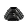 62-52 67-55 72-52 72-55 72-58 77-55 77-58 77-62 82-58mm Metal Step Down Rings Lens Adapter Filter Set Aluminum Ring Excellent(72-52mm) view 1