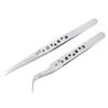 EWUROI Precision Industrial Tweezers Anti-static Magnetic Set Electronics Soldering Maintenance view 1
