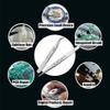 EWUROI Precision Industrial Tweezers Anti-static Magnetic Set Electronics Soldering Maintenance view 3