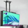 Ceiling TV Mount Bracket - TV Wall Mount, for 60-100 Inch Double Lever Height Adjustment TV Lift, with Loading 60kg/132 Lbs Hidden Cable Hanging Roof Bracket, Easy to Install view 1