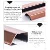 2 4 10 Pcs Decorative Cable Concealer, Raceway Metal Cord Cover with Wood Grain, Stainless Steel Cables Wire Trough Cord Cover for School/Factory/Driveway(A- 2 PCS,L x Outer Width 24in x 1.5in) view 3