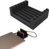for Samsung SSD/T5/T7/T7/T9 Holder Organizer Stand Solid State Drive Organizer, Vertical Space-Saving Organizer with Non-Slip Base, Non-Slip Base (Black) view 1