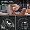 Rumoon Wired Over Ear Headphones, Studio Monitor & Mixing DJ Headphones with 50mm Neodymium Drivers and 1/4 to 3.5mm Jack for Guitar Podcast AMP Piano Keyboard (Black-Red) view 4