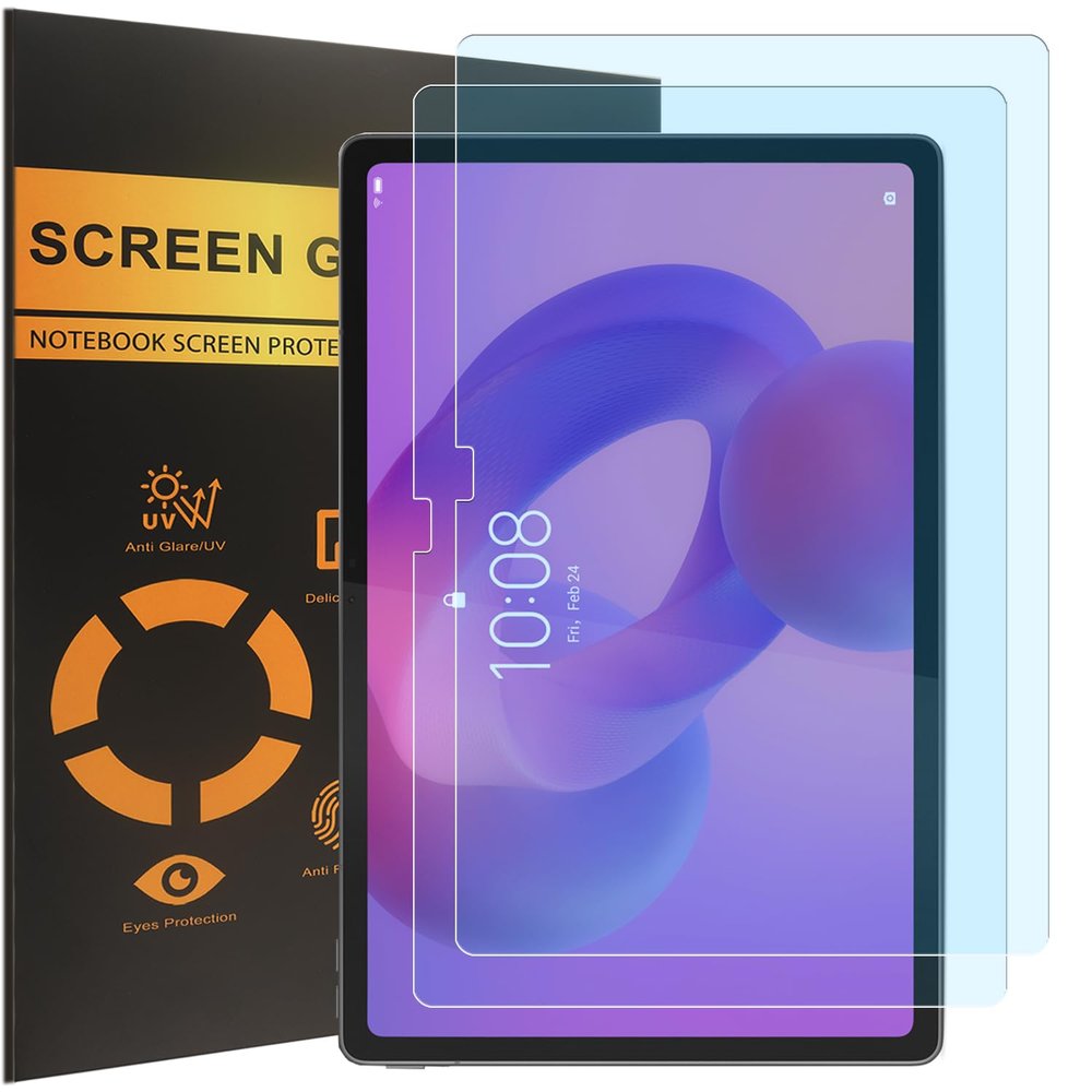 (2-Pack) Block Blue Light Screen Protector for Lenovo Tab Plus Gen2 12.1" / Idea Tab Plus 12.1" / Tab K12 12.1-Inch (TB361ZU, TB361FU ) Anti Blue Light Glare and Anti Fingerprint (Matte) Shield