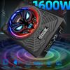 1600W Slim Underseat subwoofers 10" Powered Sub with Amp Package | RGB Ambient Lights, Individual Controls (LPF/Gain/Bass Boost), Distortion-Free Deep Bass, Universal Fit for All Vehicle Models view 2