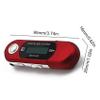 Cwmiibili 2X Mini MP3 Player USB 2.0 Small Flash Drive Multilanguage LCD Music Player with 3.5mm Audio Jack Automatic Shutdown(C) view 4