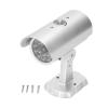Simulation Camera Dummy Security Camera Fake Surveillance System with Flashing LED Light Realistic Design Easy Installation No Wiring Required for Home Shop Office ABS Material view 1