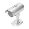Simulation Camera Dummy Security Camera Fake Surveillance System with Flashing LED Light Realistic Design Easy Installation No Wiring Required for Home Shop Office ABS Material view 3