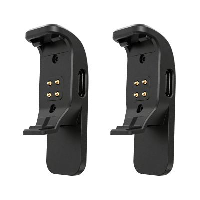 2-Pack Charging Clip for Garmin Alpha T20 TT25 Dog Training Collar, Replacment Charging Clip Converter Type-C Charger Adapter