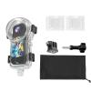 Insta 360 X4 Air Invisible Dive Case, Splash Prevention Housing Waterproof Up to 50m (164ft) Underwater Dive Protective Shell for Insta360 X4 Air with Bracket Accessories view 1