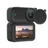 for DJI OSMO Nano, Full Coverage Silicone Case Anti Impact Anti Scratch Protective Cover, Sport Camera OsmoNano Soft Shell with Lens Cap (Black) view 1