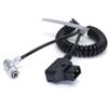 SZYingXian Power Coiled Cable D-tap/P-tap Male to Straight/Right Angle SF6 4Pin Female Power Spring Cord for PORTKEYS BM5 Monitor Power Cord (D-tap to Elbow SF6 4Pin Female) view 3