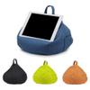 Beanbag Phone Holder with Side Pocket for Accessories, Tablet Pillow Stand Cushion Holders, Lap & Bed Tablet Holder for Home Car Reading Watching Movies Easy Viewing Gadgets view 4