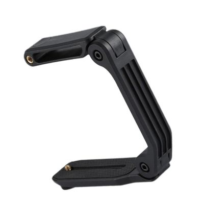 SEWACC Practical U-Shaped Video Rig Camera Holder Ergonomic Handheld Stabilizer Bracket for DSLR Camcorder Smartphone Lightweight with Dual Screw Mounts and Hex Wrench Black