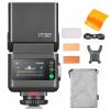 GODOX IT32 Camera Flash with X5C Flash Trigger for Canon Cameras,Modular Lighting System,Magnetic Hotshoe & Trigger in One,2.4GHz TTL and HSS 1/8000s,Colorful Touchscreen,LED Modeling Light view 1