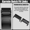 20mm, 22mm, 26mm QuickFit Adapter, Lamshaw Stainless steel Connector Kit Hardware Lugs of Replacment Strap Compatible with Garmin Fenix, Quatix, Tactix, Foretrex, Descent, Enduro, epix Pro Series Smartwatch (Black, 20mm QuickFit Adapter) view 3