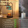 Candle Warmer Lamp with Timer and Dimmer, Cardinal Branch Decorative Stained Glass Panel Wax Melt Warmer with 4 Bulbs, House Warming Birthday Gifts for Women Mom New Home Decor view 3