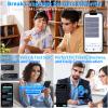 WERZONGTONG Smart AI Translation Glasses, 164 Languages Real-Time Translator, Black Plastic Frame, Bluetooth 6.0, IP67 Waterproof, Voice Assistant for Business Travel (photochromic Lenses) view 4