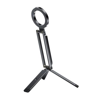 DirectNine Basics Portable Phone Tripod - Foldable Mini Phone Stand With Strong Attachment Ring - Compatible With, Aluminum Alloy Construction