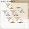 6 Pcs Gold Watch Band Connectors For Apple/Xiaomi, Stainless Steel Adapters, Diy Bracelet Making, 1.3 In For 38/40/41Mm Watches view 2
