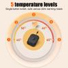 Coffee Mug Warmer, IPX7 Waterproof USB Heated Coaster, 5 Temp Setting&1-12 Hours Timer, Smart Cup Warmer for Tea Beverage Milk Water view 3