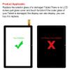 SWARK New 10.1'' Touch Screen Digitizer Replacement for Tablet PC PX101L81A011 with OCA Adhesive Repair Tools Kit-No LCD Screen view 3