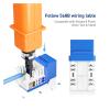 RJ45 Cat6 Jack Slim, 90 Degree Ethernet Punch Down Jack Adapter(1PCS,White) view 3