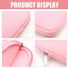 STAHAD Ebook Reader Sleeve Case for Paperwhite Dirtproof Splashproof Protective Cover with Scratch Impact Protection Stylish Pink E-Reader Bag Compatible with Kindle view 4