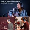 Rumoon Wired Over Ear Headphones, Studio Monitor & Mixing DJ Headphones with 50mm Neodymium Drivers and 1/4 to 3.5mm Jack for Guitar Podcast AMP Piano Keyboard (Dark Blue) view 3