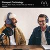 Rumoon Wired Over Ear Headphones, Studio Monitor & Mixing DJ Headphones with 50mm Neodymium Drivers and 1/4 to 3.5mm Jack for Guitar Podcast AMP Piano Keyboard (Dark Blue) view 4