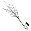 31.5 In Led Birch Tree Branch Light, 50 Warm Lights, Flexible Brown Decor For Home And Party view 1