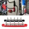 48V Power Distribution Block 300A Bus Bar Terminal Block 5 Studs for Boats RVs view 2