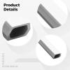 0.6 In Cable Channel Gray, Floor Cord Protector, Adhesive Wire Management For Home, Office view 4