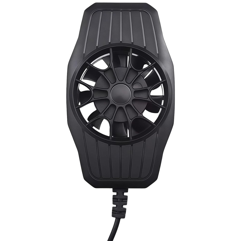 S50 Mobile Phone Cooler, Usb Powered Gaming Fan, 5000 Rpm Heatsink, 1.6 Oz For Streaming And Prolonging Phone Lifespan