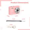 200Mah Mini Digital Thumb Cam Camera Video Recording, 1.67 X 0.59 X 1.13 In (4.2 X 1.5 X 2.9 Cm), For Pet Hiking Cycling Recording view 3