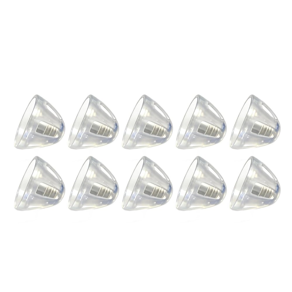 Open-Fit Hearing Aid Domes, 10-Pack, 8Mm Replacement Earmolds