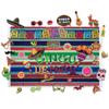 DirectNine Basics Cinco De Mayo Party Photo Booth Kit, Mexican-Themed Photography Backdrop & Props, Celebration Decorations Set view 1