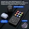 128GB MP3 Player with Bluetooth 5.3, Ninsiden 1.8-Inch Music Play Built-in HiFi Speaker,Portable MP4/MP3 Player for Kids with Music,Video,FM Radio, E-Book Reader, Voice Record, Photo Viewer, Black view 4