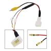 4P Retain Fatory Car Parking Backup Reverse Rearview Camera Video in Cable Adapter Converter Plug for Mazda CX5 CX7 CX9 view 2