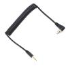 Camera Flash Trigger Cord, Flash Sync Cable with Screw Lock Mechanism, Extended Coiled Wire for Easy Handling, Universal Compatibility for Photography, Videography, Home Use view 2