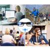 Tangxi Camera Glasses, HD 1080P Video Recording & Photos Taking, Portable Wearable Action Camera for Cycling Outdoor Activities view 4