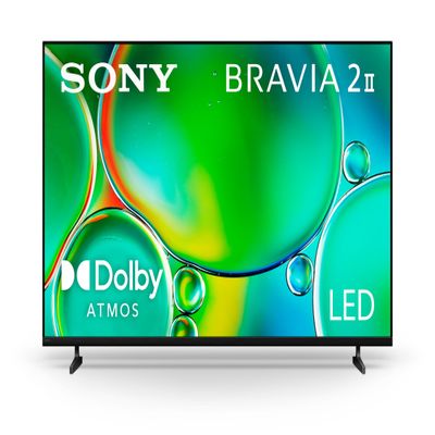 Sony BRAVIA 2 II 55 Inch 4K Ultra HD LED Smart TV with Google TV and Exclusive Features for PlayStation5 (K-55S20M2), 2025 Model (Renewed)