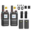 Maycall Nationwide 4G LTE Walkie Talkies with Lifetime Free SIM Cards Unlimited Range Walkie Talkies POC Two-Way Radio Network Raido for Urban Teams, Road Trips & Family (MC-720) view 1
