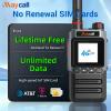 Maycall Nationwide 4G LTE Walkie Talkies with Lifetime Free SIM Cards Unlimited Range Walkie Talkies POC Two-Way Radio Network Raido for Urban Teams, Road Trips & Family (MC-720) view 2