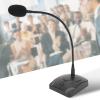 Diyeeni 6.5mm PC Microphone, Professional Flexible Gooseneck Streaming Mic, Noise Reduction, Corded Condenser Mic, Plug & Play, for Recording, Gaming, Streaming view 1
