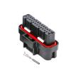 1/5/10/20 Sets 26 Pin 6473711-1 Two Row Sealed PCB Male Female Connector 1473712-1 Computer ECU Auto Plug(1 Set 26p Female) view 1