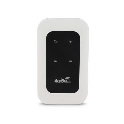 XUMIUZIY 4G LTE WiFi Mobile Hotspot, Portable Travel WiFi Router with SIM Card Slot, 300Mbps High Speed LTE USB Modem Supports 10 Connected Devices for Campervan Motorhome