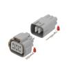 1/5/10/20 Sets 6 Pin 6188-0175 6189-0323 Accelerator Pedal Automotive Connector Car Light Lamp Male Female Socket for(20 Sets Male Female) view 1