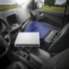 AutoExec Roadmaster Car Desk for Your Vehicle Workstation and Mobile Office, Blue, with Phone Vent Clip view 3